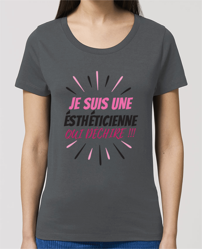 Camiseta Essential pora ella Stella Jazzer estheticienne por DesignMe