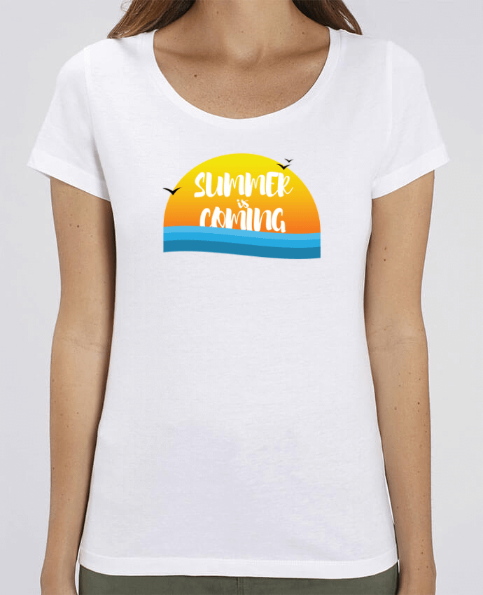 Camiseta Essential pora ella Stella Jazzer Summer is coming por tunetoo