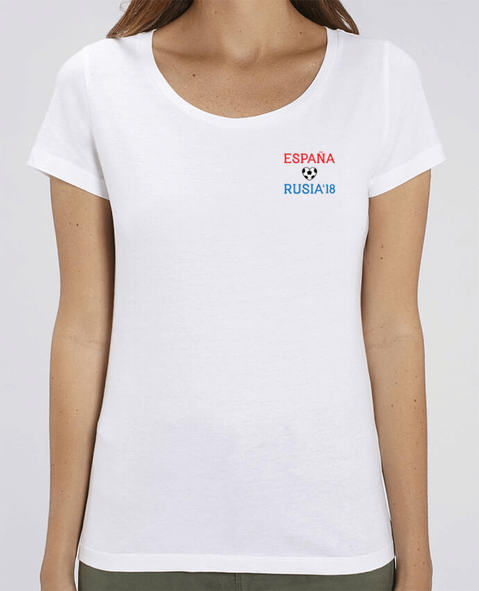T-shirt Femme España Rusia 2018 par tunetoo