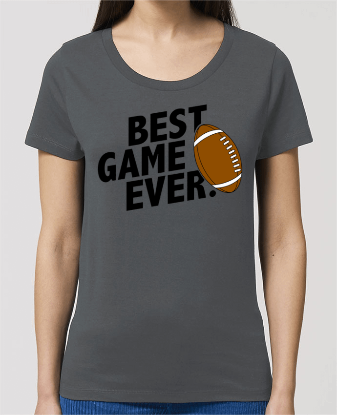 T-shirt Femme BEST GAME EVER Rugby par tunetoo