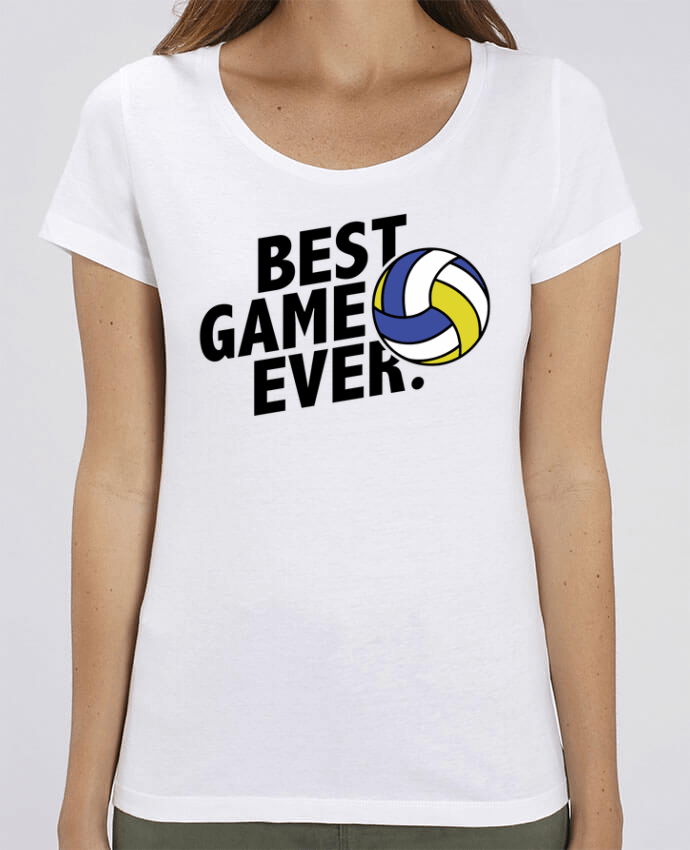 T-shirt Femme BEST GAME EVER Volley par tunetoo