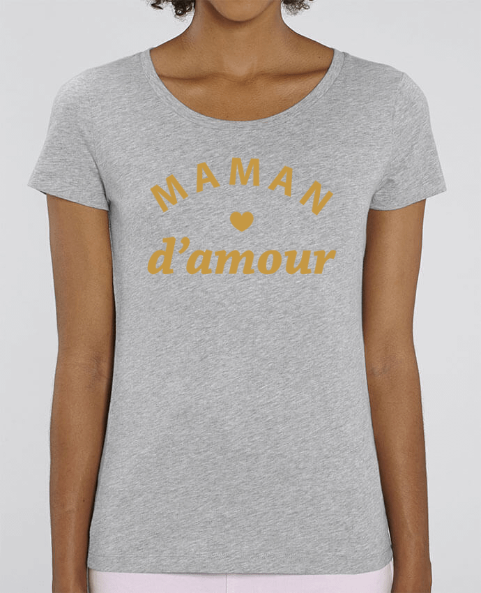 Essential women\'s t-shirt Stella Jazzer Maman d'amour by arsen