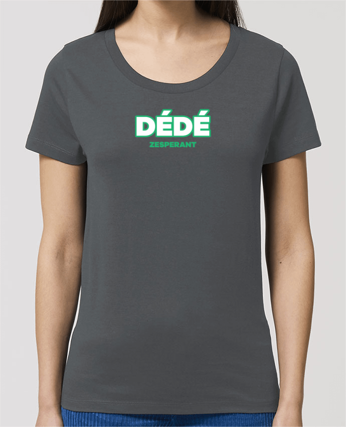 Essential women\'s t-shirt Stella Jazzer Dédé zesperant by tunetoo