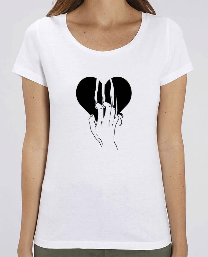 T-shirt Femme Coeur par tattooanshort