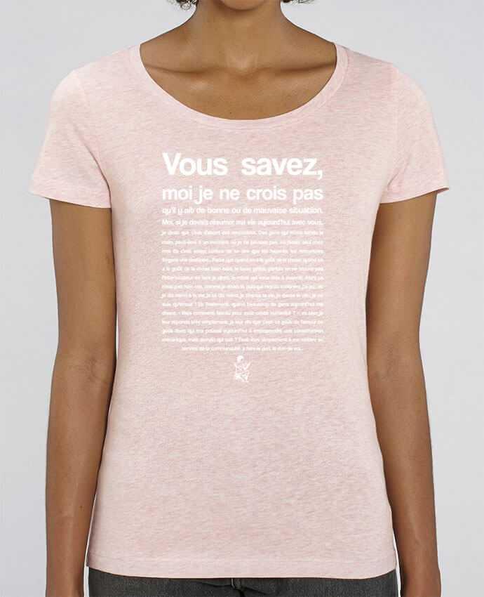 T-shirt Femme Citation Scribe Astérix par tunetoo