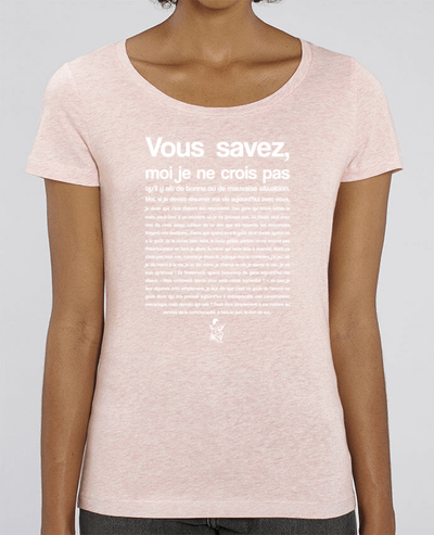 T-shirt Femme Citation Scribe Astérix par tunetoo