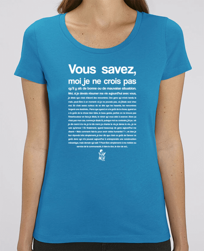 T-shirt Femme Citation Scribe Astérix par tunetoo