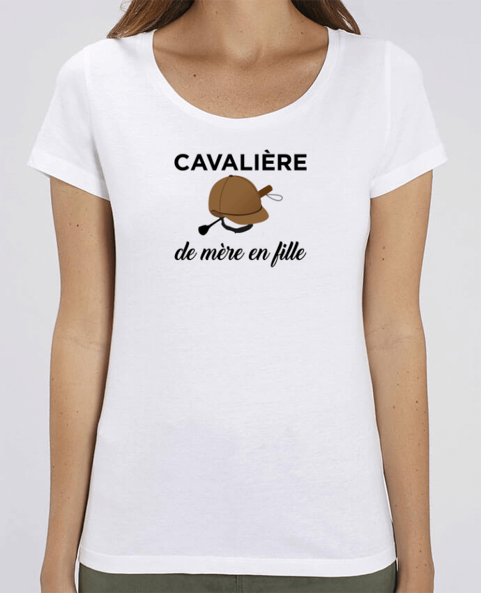 Camiseta Essential pora ella Stella Jazzer Cavalière de mère en fille por tunetoo