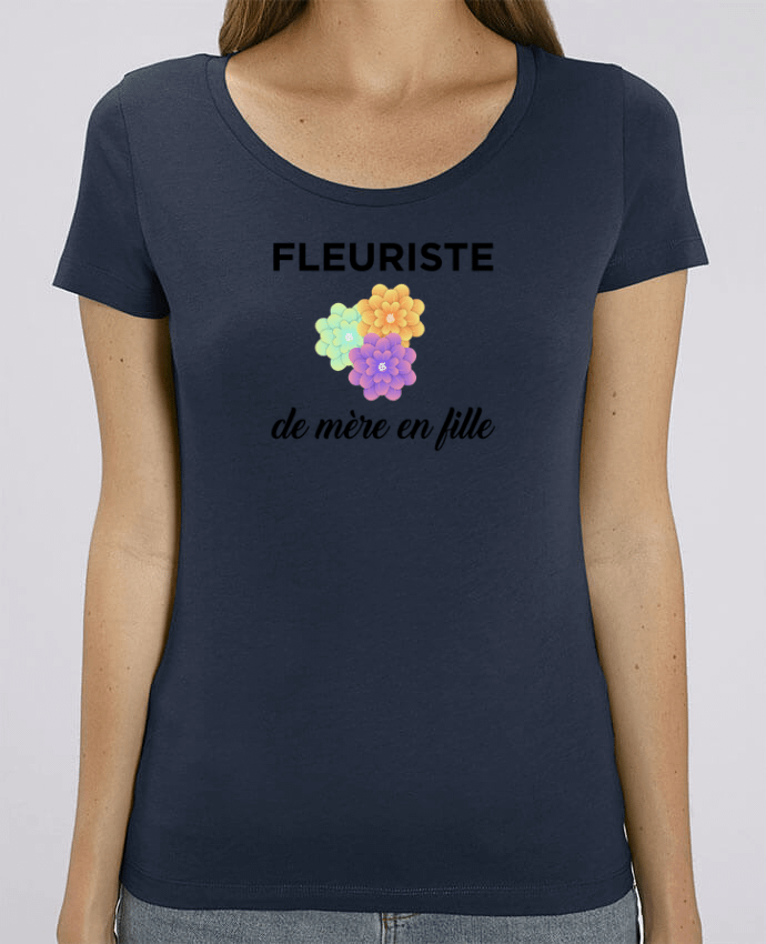 T-shirt Femme Fleuriste de mère en fille par tunetoo