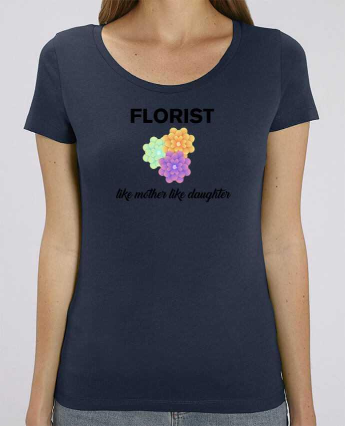 T-shirt Femme Florist like mother like daughter par tunetoo