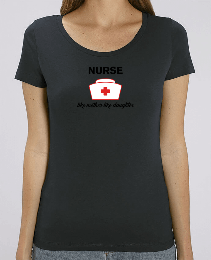 T-shirt Femme Nurse like mother like daughter par tunetoo