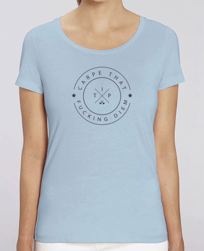 Camiseta Essential pora ella Stella Jazzer Carpe that fucking diem por justsayin