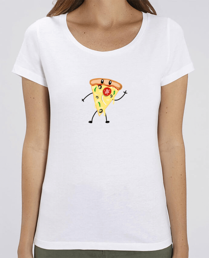 Camiseta Essential pora ella Stella Jazzer Pizza guy por tunetoo