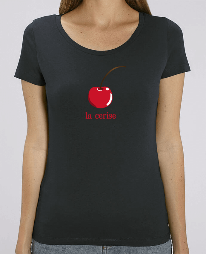 Essential women\'s t-shirt Stella Jazzer La cerise by tunetoo