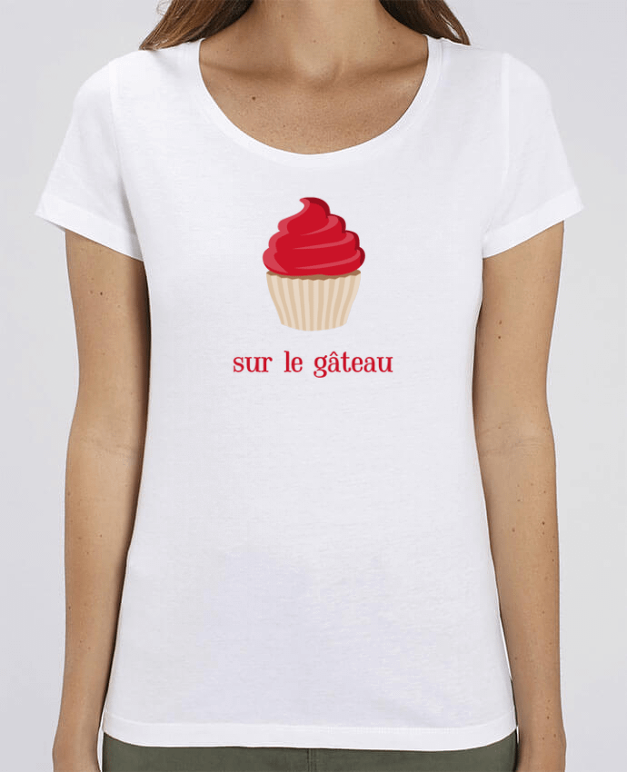 T-shirt Femme sur le gâteau par tunetoo