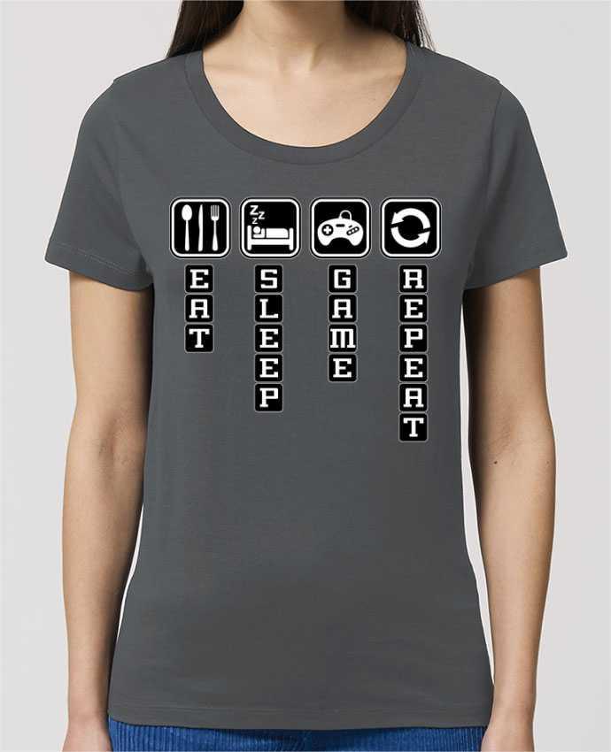 Essential women\'s t-shirt Stella Jazzer Gamer life cycle by Original t-shirt
