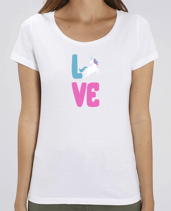 T-shirt Femme Unicorn love par Original t-shirt