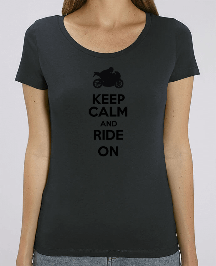 Camiseta Essential pora ella Stella Jazzer Keep calm Moto por Original t-shirt