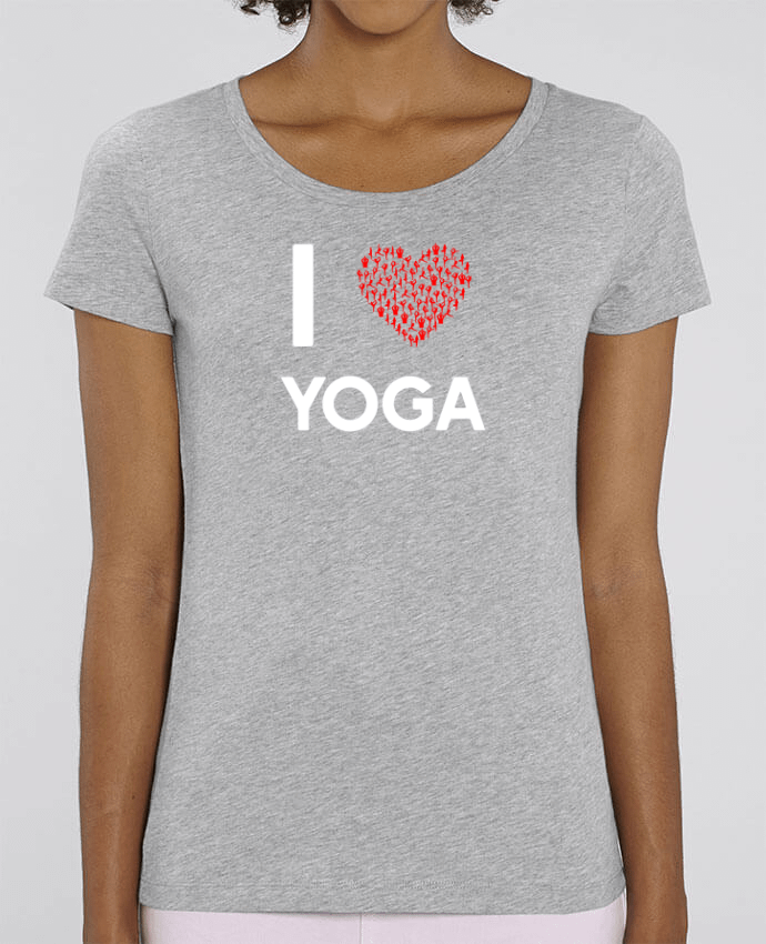 T-shirt Femme I Love Yoga par Original t-shirt