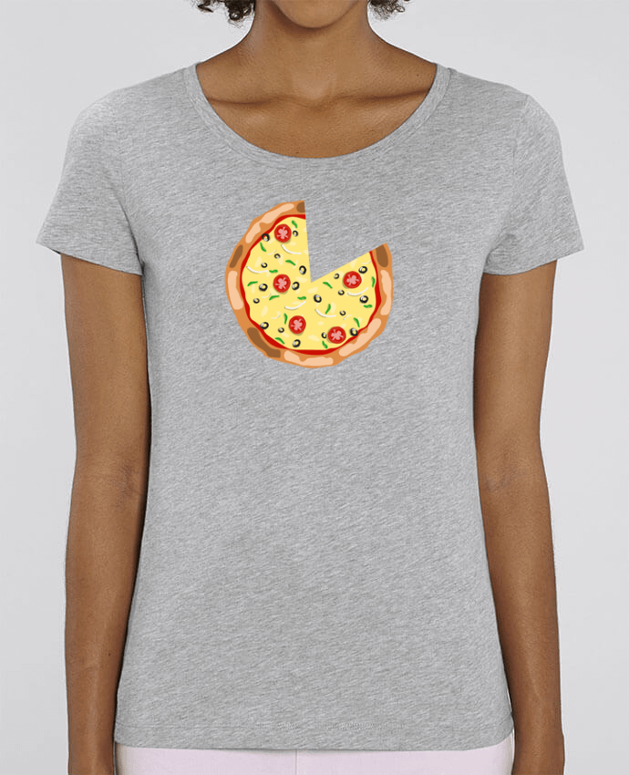 Camiseta Essential pora ella Stella Jazzer Pizza duo por tunetoo