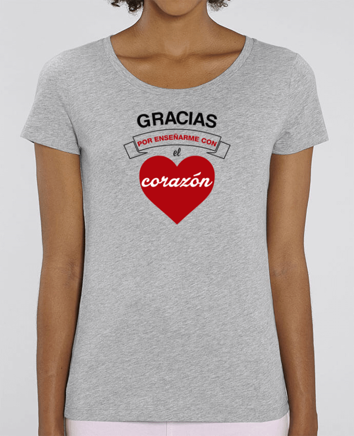 Essential women\'s t-shirt Stella Jazzer Gracias profesores by tunetoo