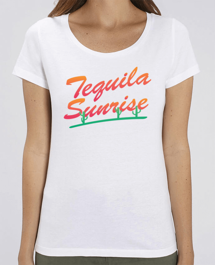 T-shirt Femme Tequila Sunrise par tunetoo