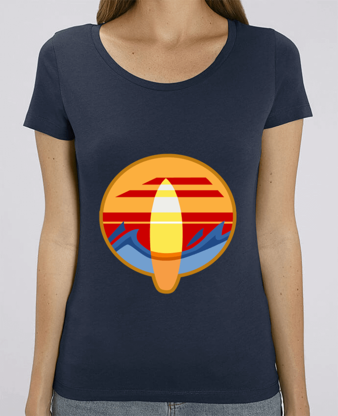 Essential women\'s t-shirt Stella Jazzer Logo Surf by Tomi Ax - tomiax.fr