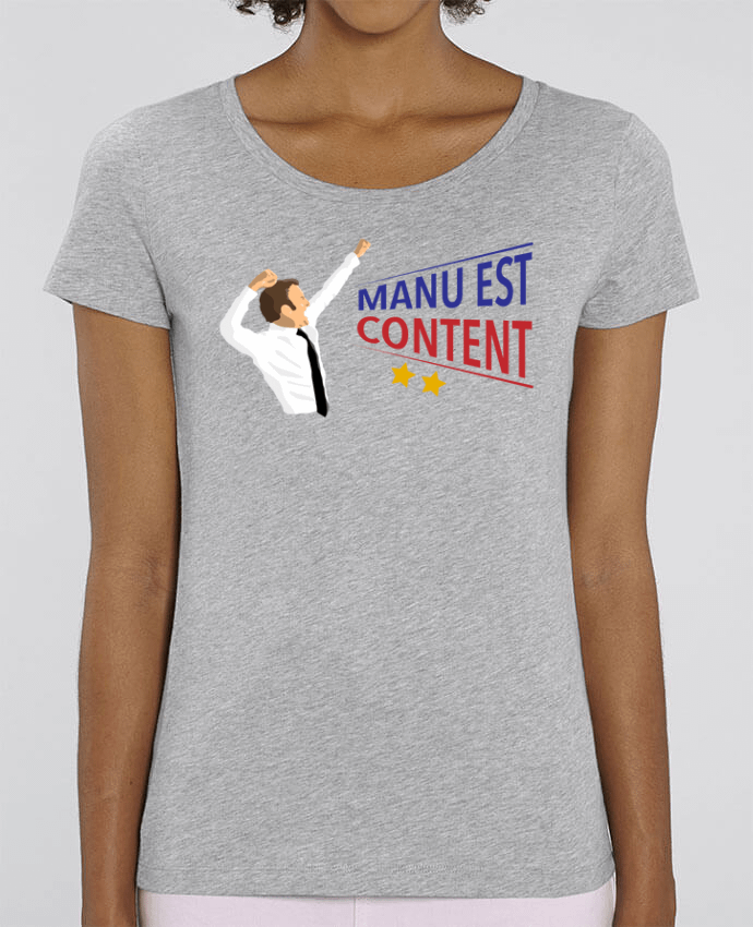 T-shirt Femme Célébration Macron par tunetoo