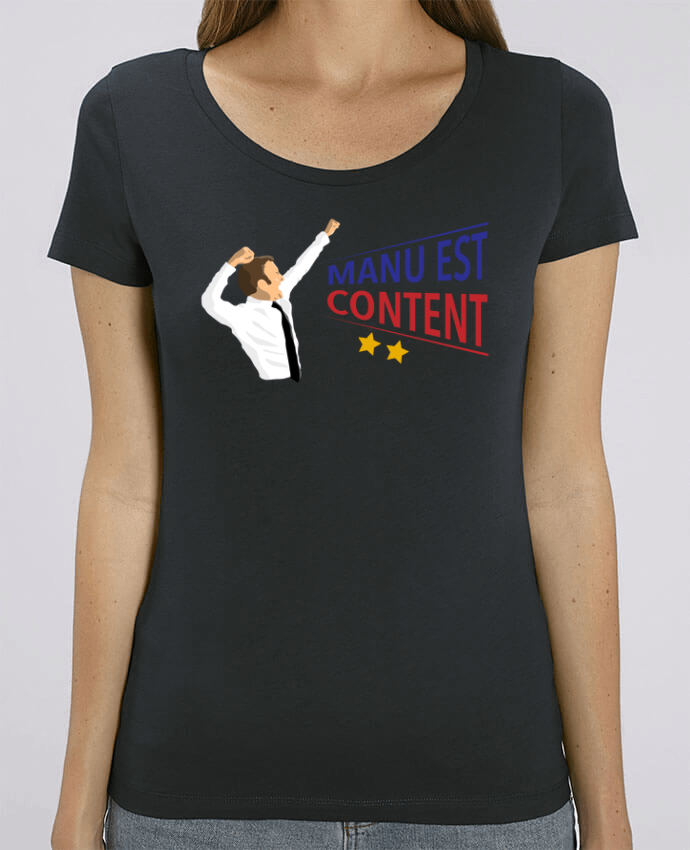 T-shirt Femme Célébration Macron par tunetoo