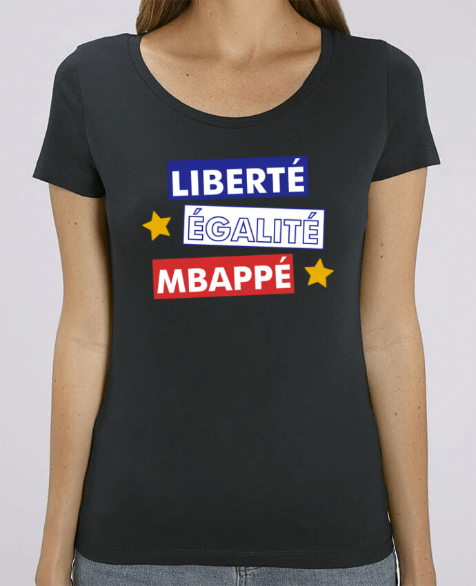 T-shirt Femme Equipe de France MBappé par tunetoo