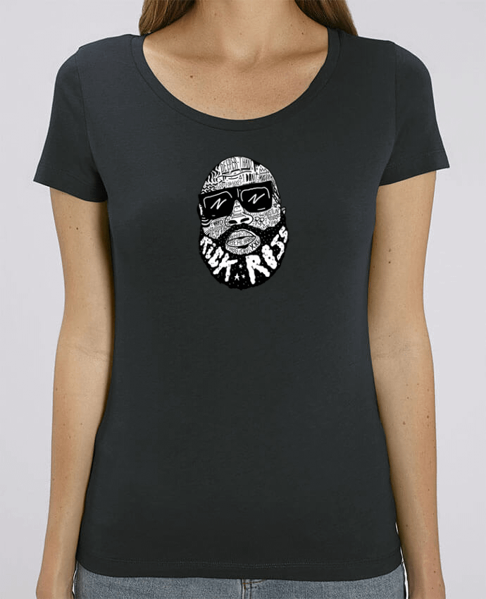 T-shirt Femme Rick Ross head par Nick cocozza