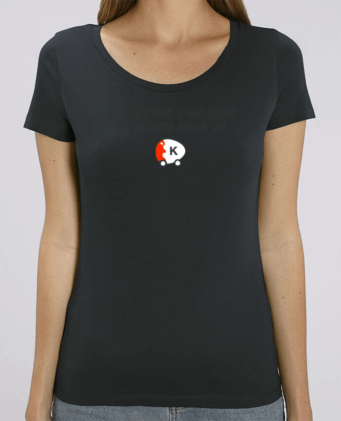 T-shirt Femme Voiture Kinder Citation Dikkenek par tunetoo