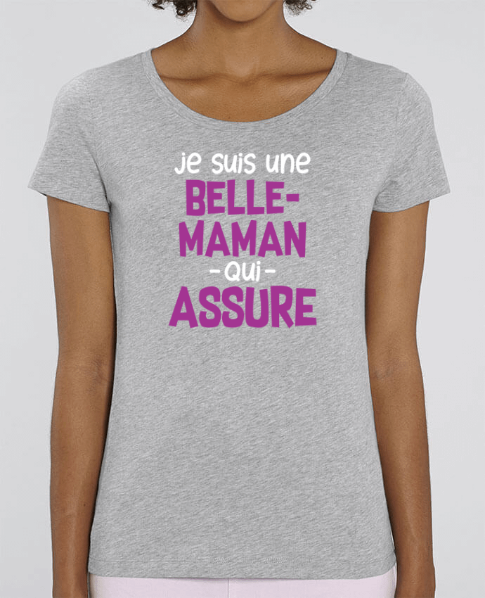 T-shirt Femme Belle-maman qui assure par Original t-shirt