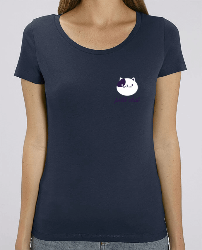 T-shirt Femme Petit chat par Nana