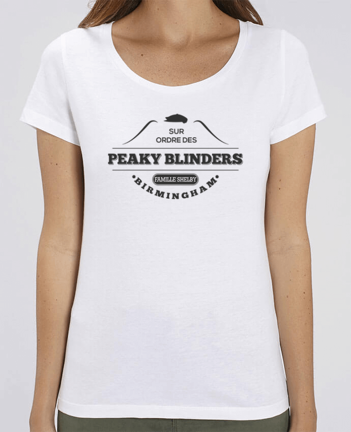 T-shirt Femme Sur ordre des Peaky Blinders par tunetoo