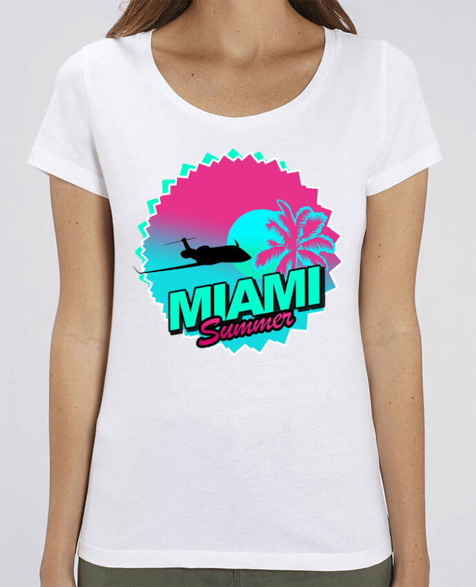 T-shirt Femme Miami summer par Revealyou