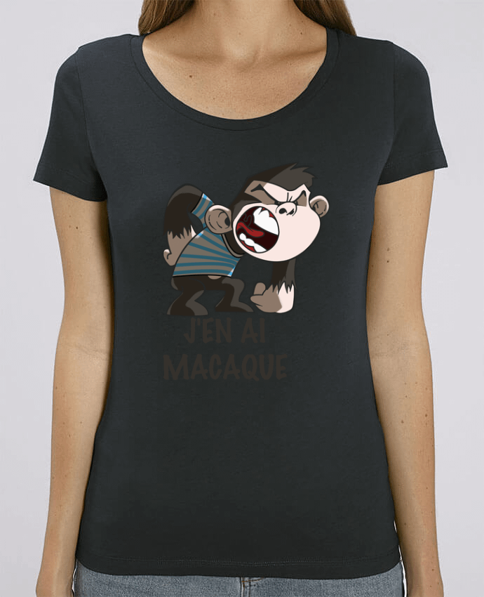 T-shirt Femme J'en ai macaque ! par Le Cartooniste