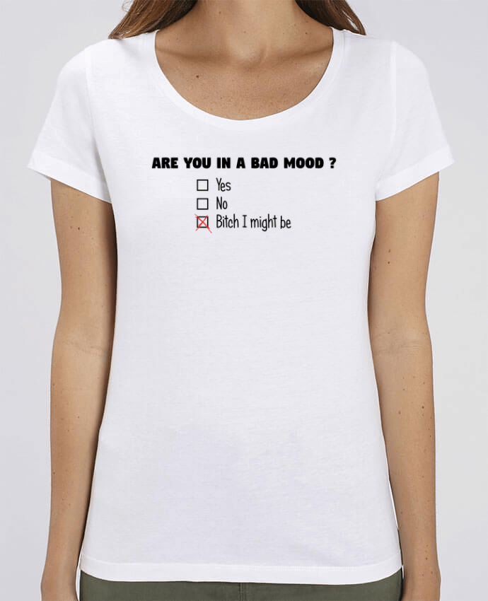 T-shirt Femme Bad mood par tunetoo