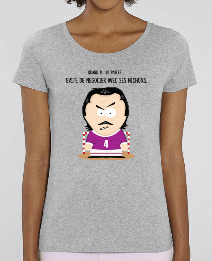 T-shirt Femme Jean Claude Dikkenek par PTIT MYTHO