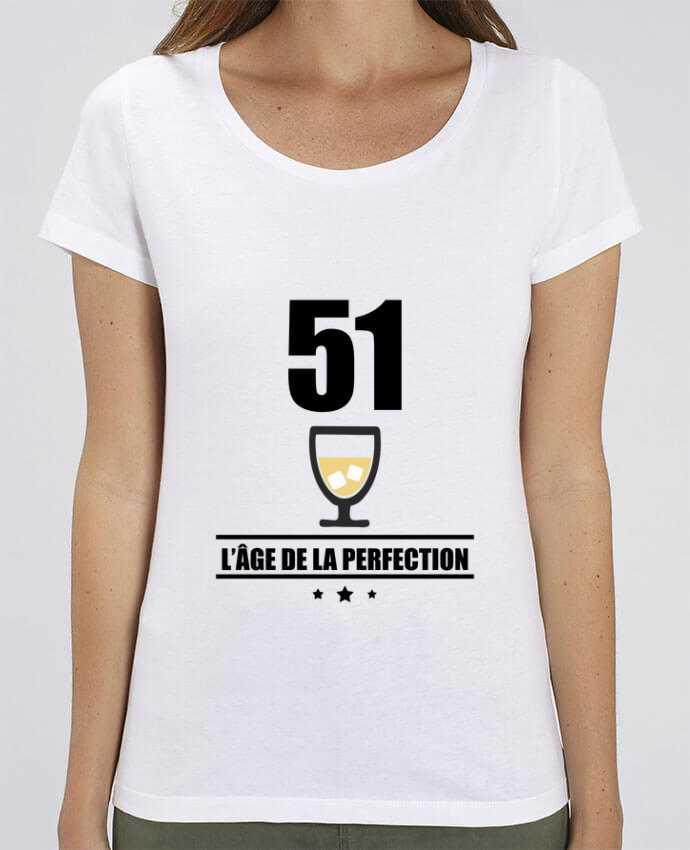 T-Shirt Essentiel - Stella Jazzer 51 ans, âge de la perfection, pastis, anniversaire by Benichan