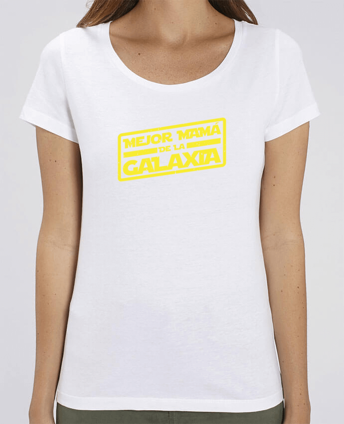 Camiseta Essential pora ella Stella Jazzer Mejor mamá de la galaxia por tunetoo