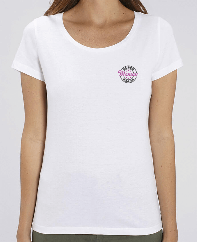 Essential women\'s t-shirt Stella Jazzer Super Maman by tunetoo