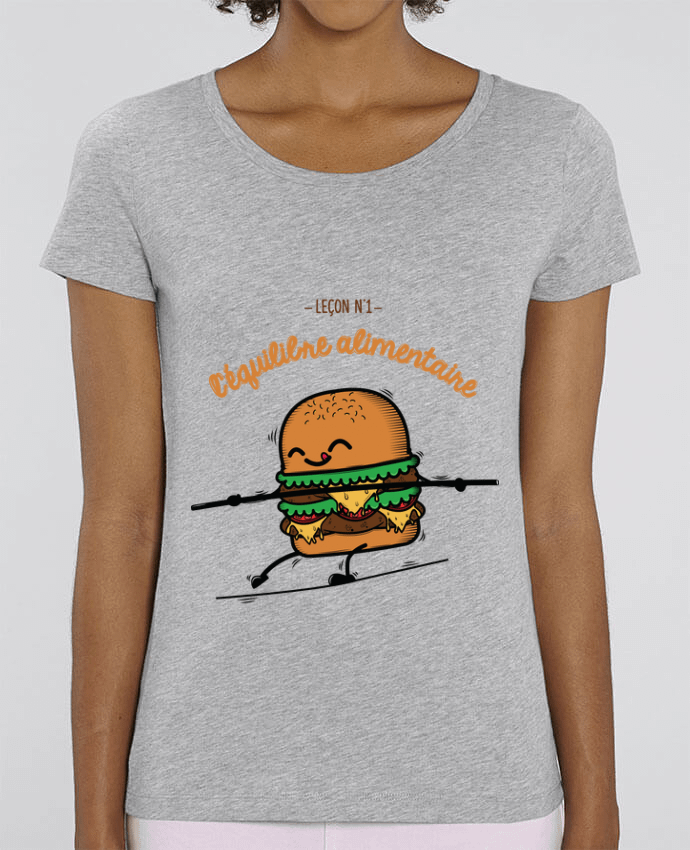 T-shirt Femme Equilibre alimentaire par PTIT MYTHO