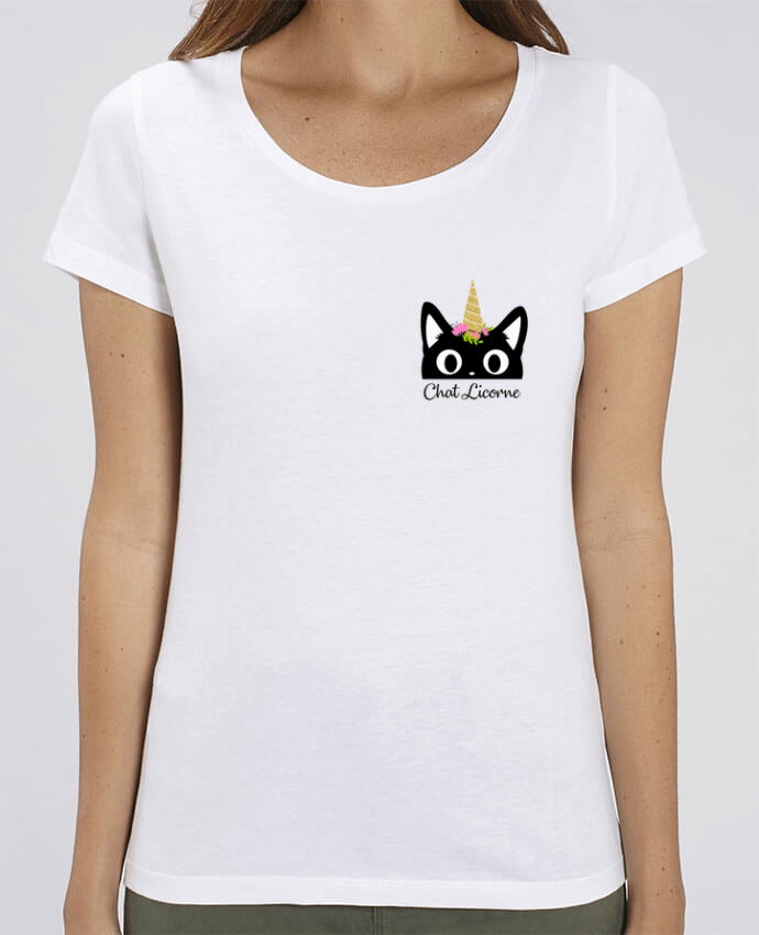 Camiseta Essential pora ella Stella Jazzer Chat Licorne por Nana
