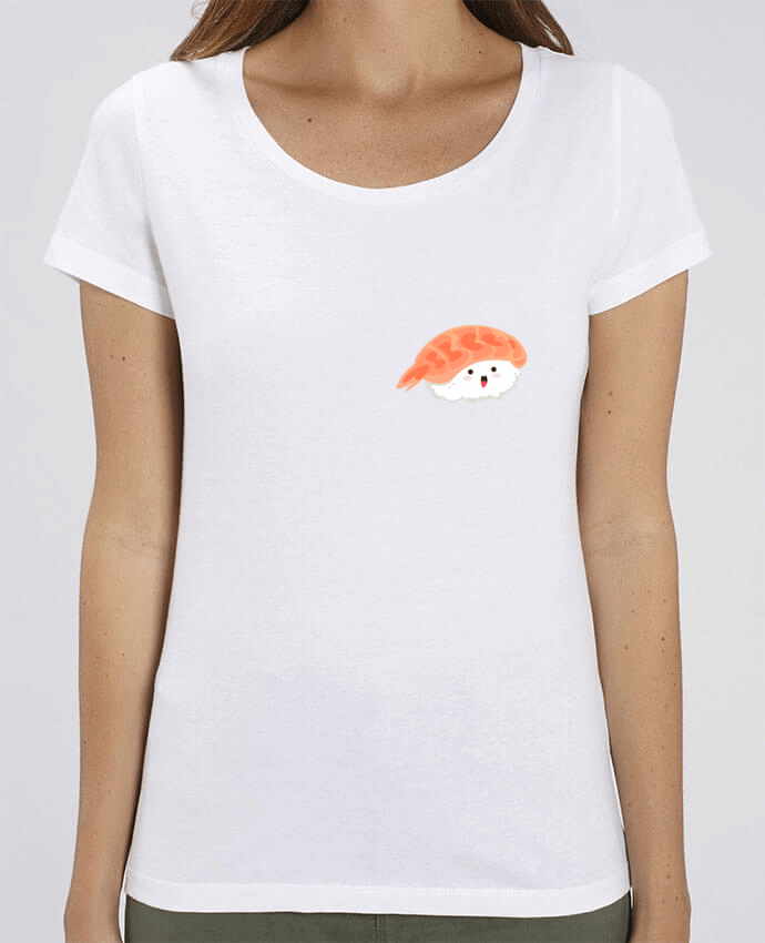 T-shirt Femme Sushis Crevette par Nana