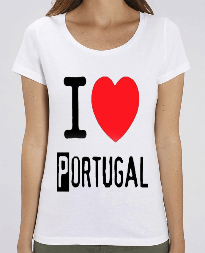 Essential women\'s t-shirt Stella Jazzer I Love Portugal by HumourduPortugal