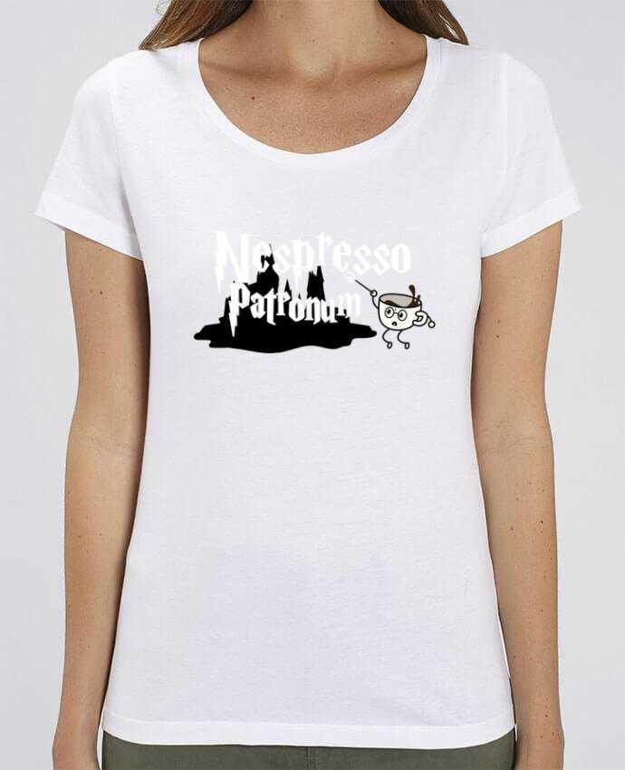 Camiseta Essential pora ella Stella Jazzer Nespresso Patronum por tunetoo