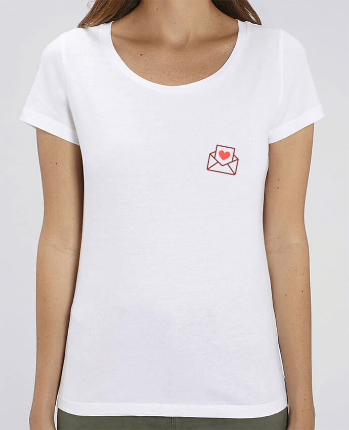 T-shirt Femme Lettre d'amour par Nana