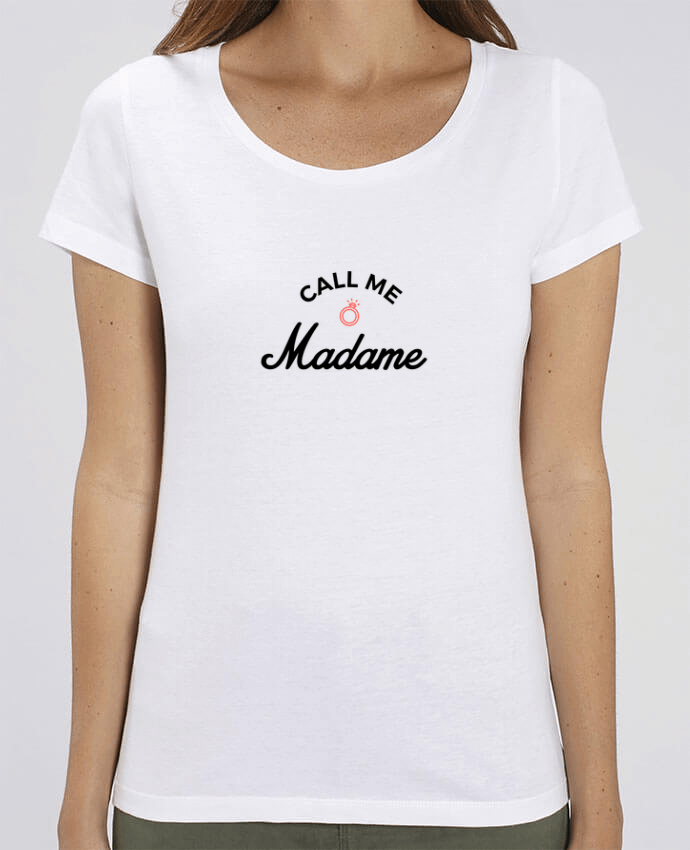 Essential women\'s t-shirt Stella Jazzer Call me Madame by Nana