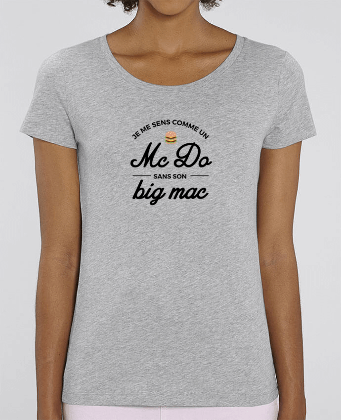 T-shirt Femme Comme un Mc Do sans son big Mac par Nana